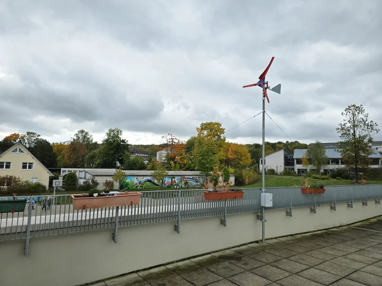 Windradbau Gymnasium Bethel